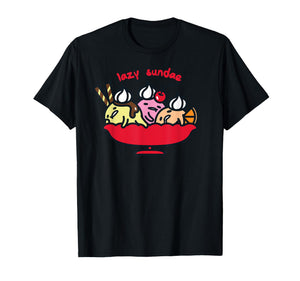 Gudetama The Lazy Egg Lazy Sundae Sunday Ice Cream T-Shirt