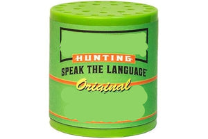 Green hunting call with 'Primos Hunting' branding on a white background