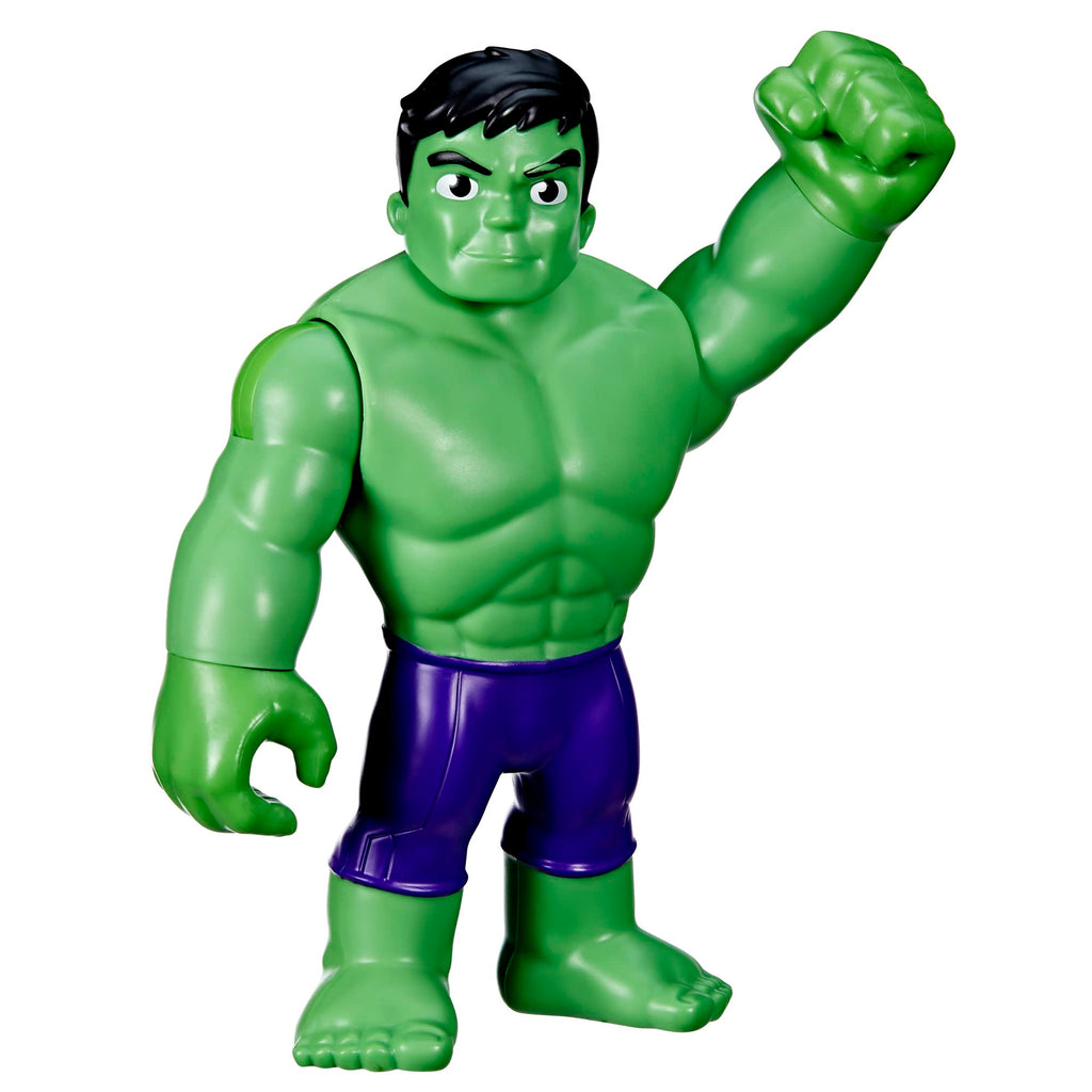 Spidey and His Amazing Friends Marvel Supersized Hulk 9-inch Action Figure,Preschool Super Hero Toy,Kids Ages 3 and Up,Avengers Action Figures