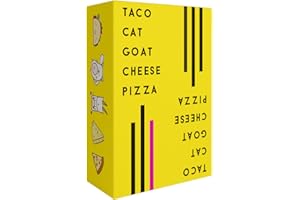 Taco Cat Goat Cheese Pizza Wildly Entertaining Card Game for Family and Group Game Night | Easy to Learn and Play with 10-15 Minute Rounds | Fun for Kids, Teens, Adults, and Families | 2-8 Players