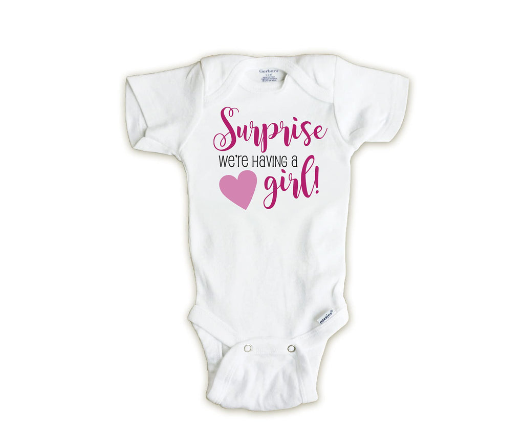 Gender reveal, Surprise we're having a GIRL, It's a girl, Pregnancy Announcement
