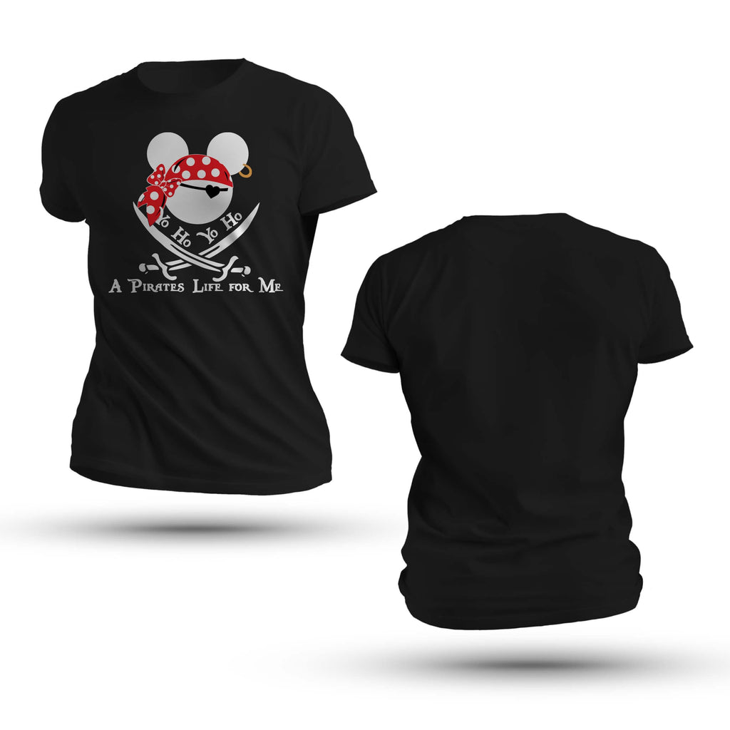Minnie Mouse - Pirates of The Caribbean Inspired Adult T-Shirt