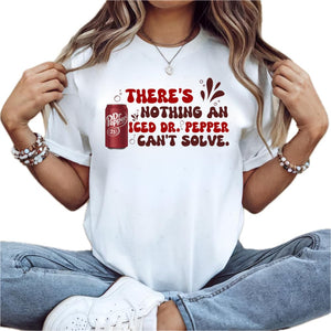 There’s Nothing an Iced Soda Can’t Solve Sweatshirt, Funny Fizzy Drink Lover Sweater, Trendy Beverage Hoodie, Cute Refreshing Drink Gift for Soda Fans