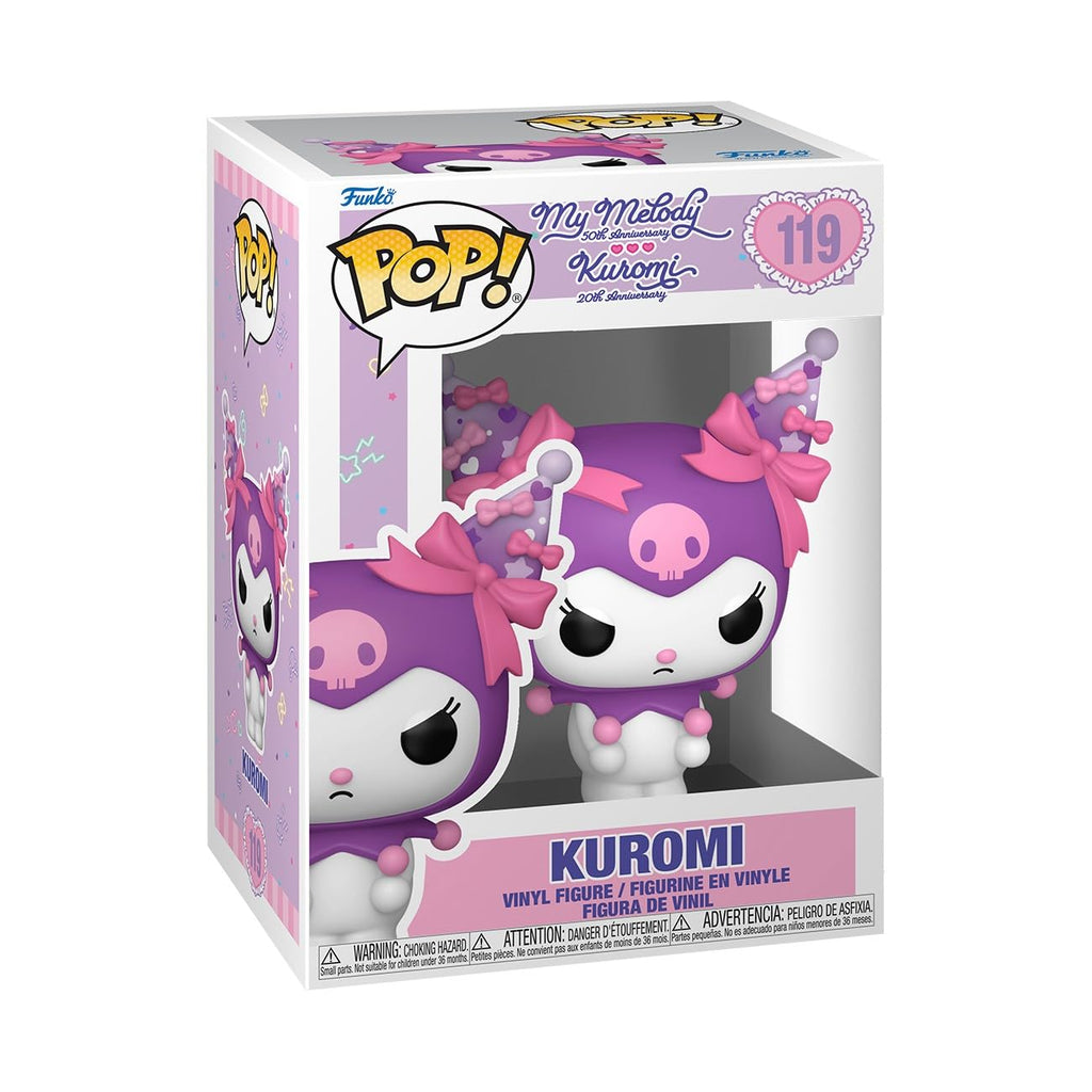 Funko Pop! Sanrio: Kuromi 20th Anniversary &My Melody 50th Anniversary - Kuromi - Hello Kitty - Collectable Vinyl Figure - Gift Idea - Official Merchandise - Toys for Kids & Adults - Sanrio Fans