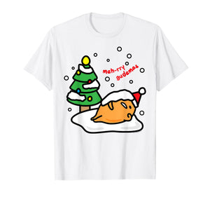 Gudetama Meh-rry Gudemas Christmas Tee Shirt T-Shirt