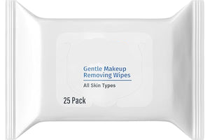 Cetaphil gentle makeup removing wipes packaging on a white background
