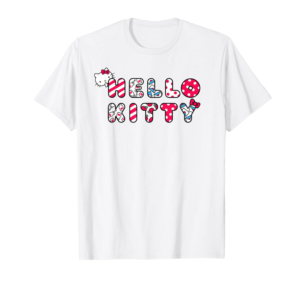 Hello Kitty Logo Retro Icons T-Shirt