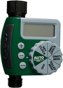 3-Pack Orbit 62061N Single-Outlet Hose Watering Timer, 1 Outlet, Green