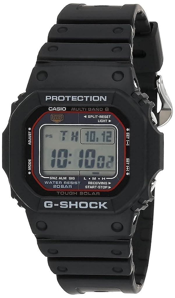 Casio G-Shock GW-M5610U-1 Men's Solar Black Resin Sport Watch