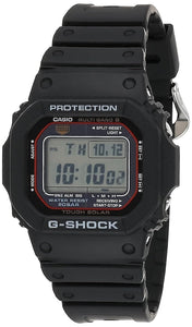 Casio G-Shock GW-M5610U-1 Men's Solar Black Resin Sport Watch