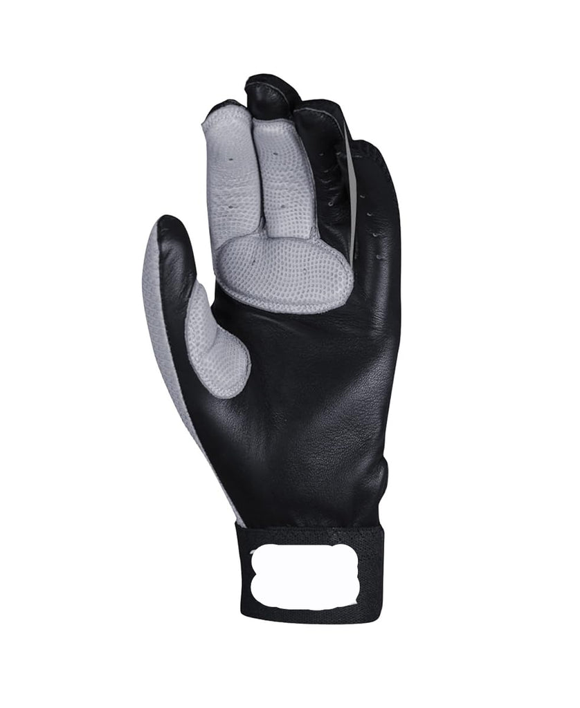 Black and gray glove with 'Palmgard' branding on a white background