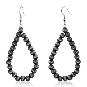 Desnuage Navajo Pearls Earrings Boho Vintage Hypoallergenic Bohemian Dangle Earrings Western Jewelry for Women