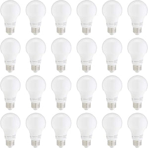 SYLVANIA ECO LED Light Bulb, A19 60W Equivalent, Efficient 9W, 7 Year, 750 Lumens, 2700K, Non-Dimmable, Frosted, Soft White - 8 Count (Pack of 1) (40821)