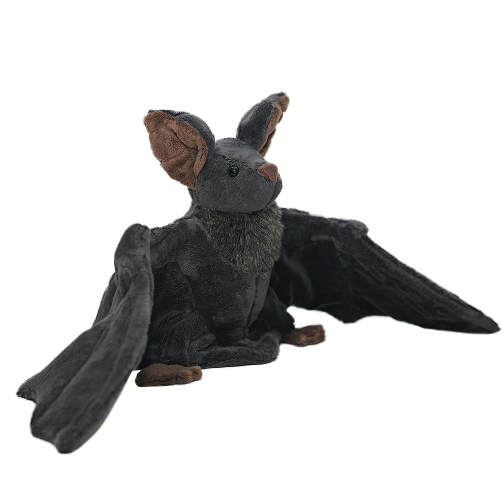Large Bat Plush Toys, Creepy Goth Lifelike Bats Plushie Dolls, Soft Hugging Toys for Halloween, Easter, Christmas, Valentines, Birthday Gifts