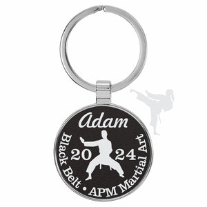 Black Belt Gifts, Karate Keychain, Taekwondo Gifts, Girls and Boys Martial Arts, Personalized Keychains