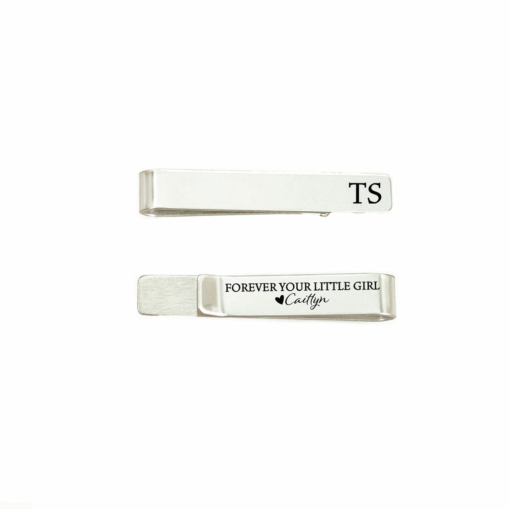 Personalized Father of the Bride Gift Idea Forever Your Little Girl Tie Clip Dad Tie Clip Parent Gift Wedding Dad Gift For Dad Father Gift FOREVER-LITTLE-GIRL-TIE