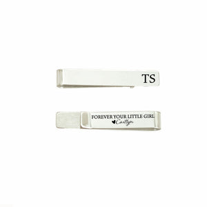 Personalized Father of the Bride Gift Idea Forever Your Little Girl Tie Clip Dad Tie Clip Parent Gift Wedding Dad Gift For Dad Father Gift FOREVER-LITTLE-GIRL-TIE