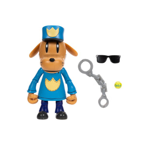 Dog Man Movie 5 Inch Dog Man Articulated Action Figure, Officially Licensed Toys, Collect All The Movie Action Figures and Plush Toys by JAKKS Pacific