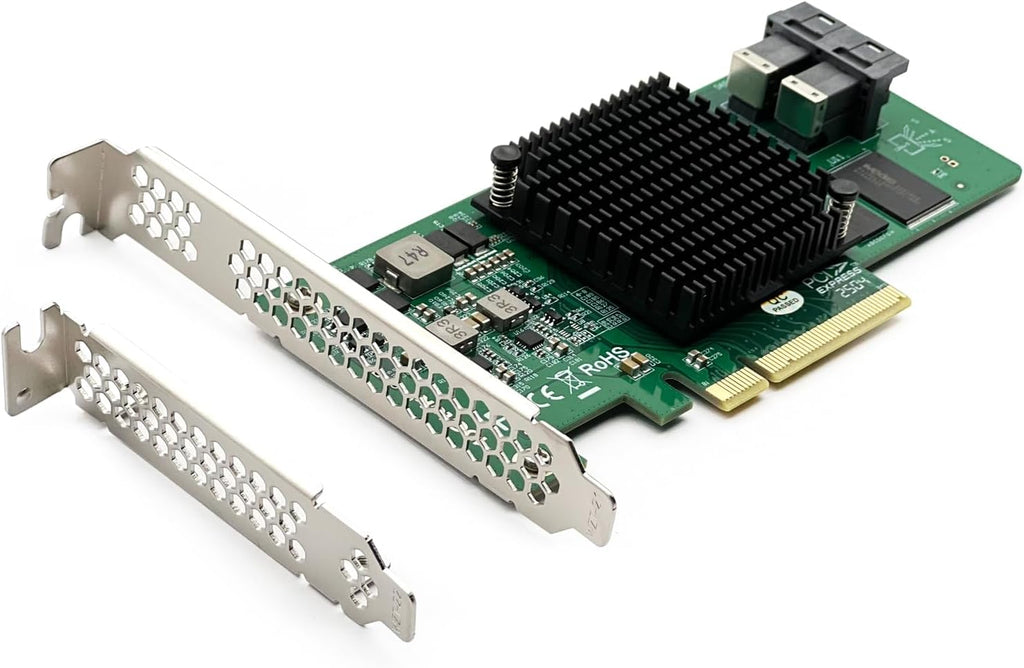 9311-8I - Broadcom SAS 9311-8I 8-Ports SATA 6Gb/s / SAS 12Gb/s PCI-Express 3.0 x8 Low Profile Host Bus Adapter (HBA)