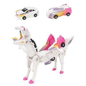 Ultimate Transforming Unicorn Car Toy – 2-in-1 Magical Unicorn & Car Robot for Kids | Automatic Magnetic Transformation for Boys & Girls' Birthdays.