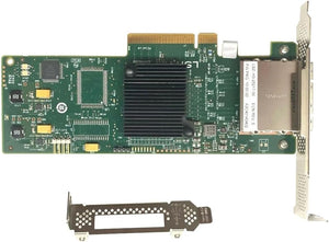 03T6KY - Dell 9207-8E 8-Ports SATA 6Gb/s / SAS 6Gb/s PCI-Express 3.0 x8 Low Profile Host Bus Adapter (HBA)