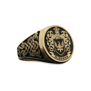 Family Name Ring,Personalized Engraved Family Ring, Customizable Arms Ring, Handmade Family Symbol Ring, Family Crest Ring,