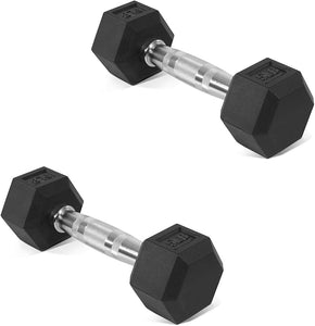 CAP Barbell Coated Hex Dumbbell Weight | Multiple Options