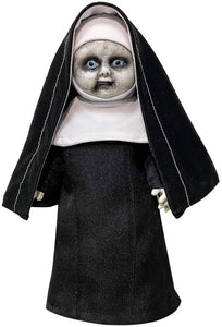 The Nun Dolls Creepy Catholic Halloween Figure Replica Cosplay Prop Horror Washable Doll Outfit