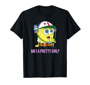 Spongebob Squarepants - Am I a Pretty Girl? T-Shirt