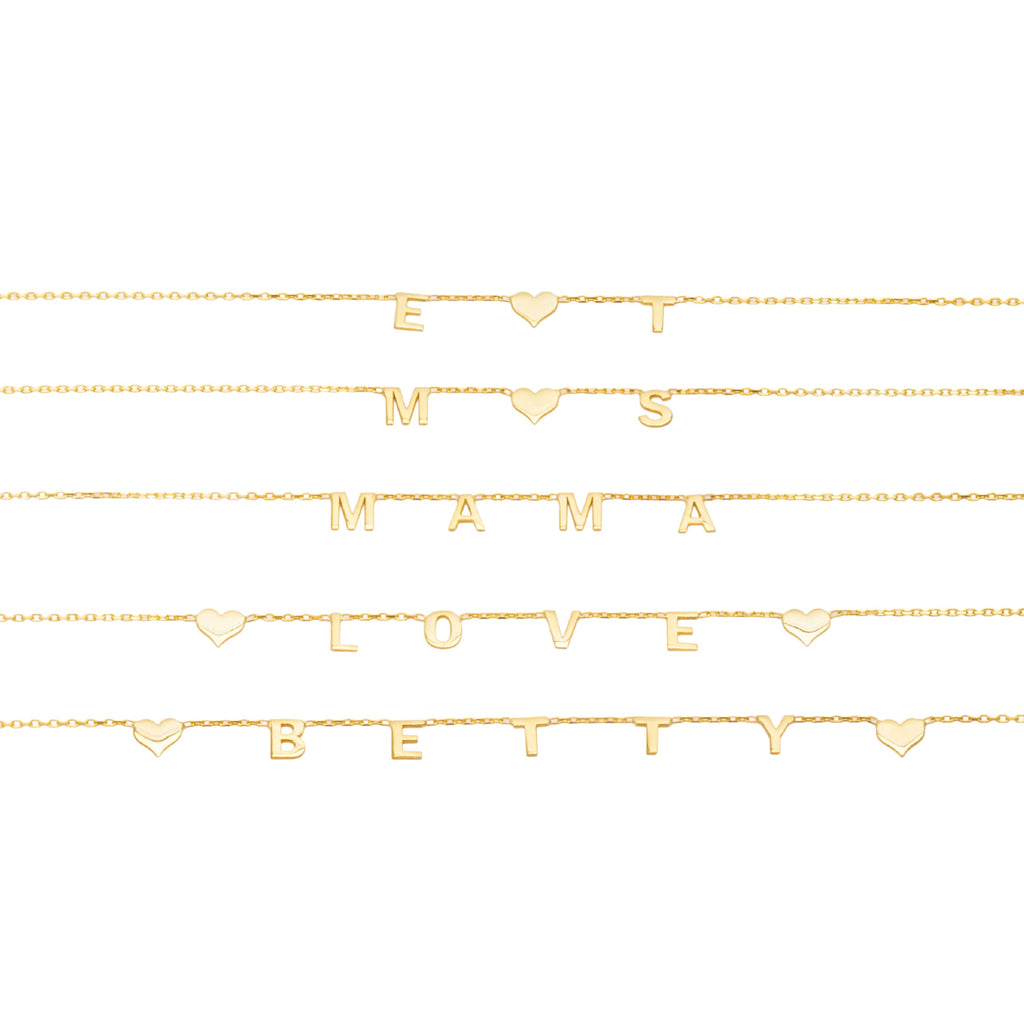 SilveristicJewelry Personalized Initial Letter Necklace, Custom Letter Necklace with Symbol, Minimalist Jewelry Gift for Her, Christmas Necklace, Bridesmaid or Wife Gift
