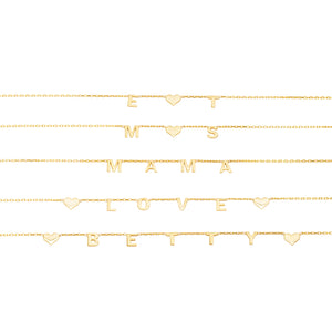 SilveristicJewelry Personalized Initial Letter Necklace, Custom Letter Necklace with Symbol, Minimalist Jewelry Gift for Her, Christmas Necklace, Bridesmaid or Wife Gift