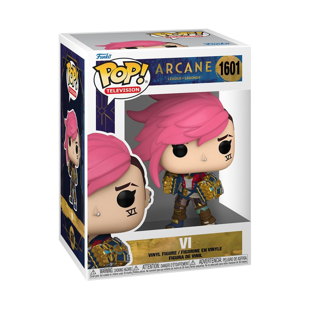 Funko POP TV: Arcane LOL - Vi - Arcane: League of Legends - Collectable Vinyl Figure - Gift Idea - Official Merchandise - for Kids & Adults - TV Fans - Model Figure for Collectors and Display