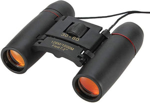 Portable Monocular 30 x 60 Small Binoculars Compact for Adults Kids, Mini Binocular Lightweight Pocket Folding Binoculars for Bird Watching