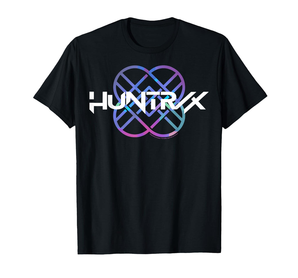 Kpop Demon Hunters Huntr/x Gradient Color Band Logo T-Shirt