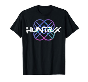 Kpop Demon Hunters Huntr/x Gradient Color Band Logo T-Shirt
