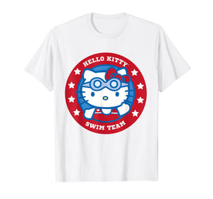 Hello Kitty Swim Team Swimmer Tee Shirt T-Shirt