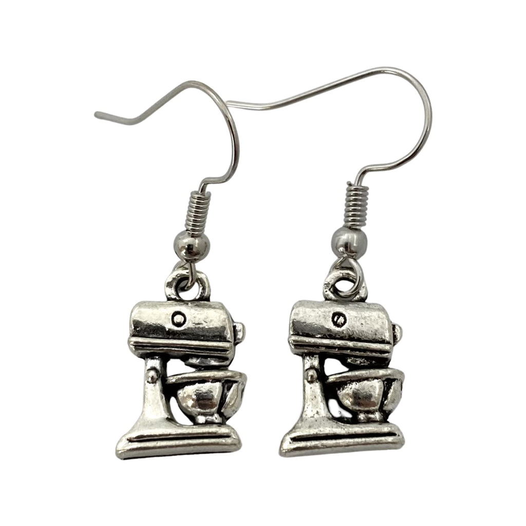 Baking Mixer Earrings - Charm jewelry for Baker