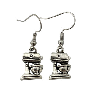 Baking Mixer Earrings - Charm jewelry for Baker