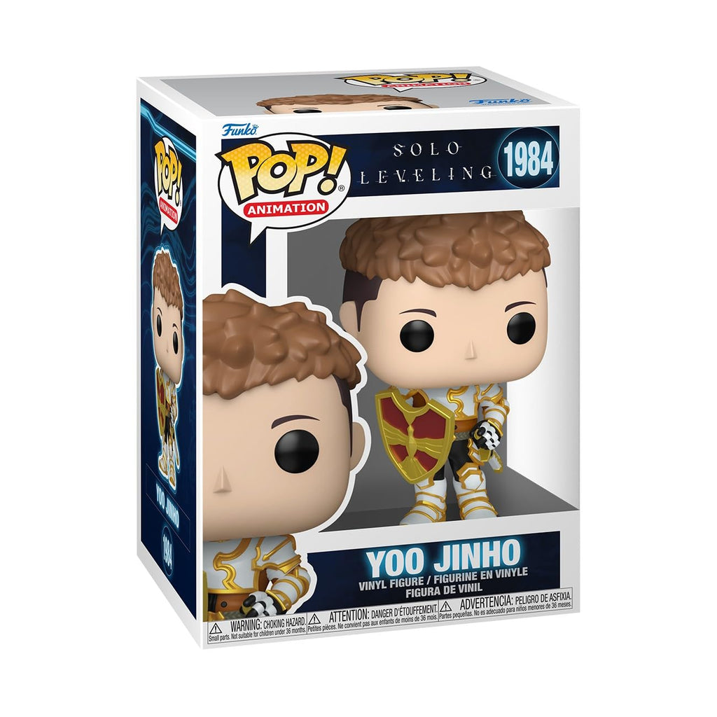 Funko Pop! Animation: Solo Leveling - Yoo Jinho - Collectable Vinyl Figure - Gift Idea - Official Merchandise - Toys for Kids & Adults - Anime Fans - Model Figure for Collectors and Display