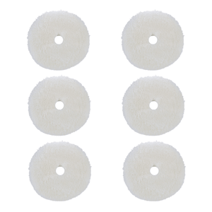 BUFF AND SHINE Natural 100% Knitted Wool Blue Interface (Edge Bevel) Soft Cut Pads