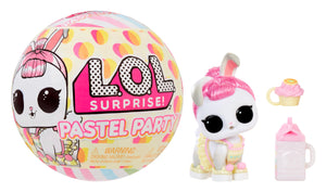 LOL Surprise Pastel Party Collection Limited-Edition Doll with 6+ Surprises to UNbox Including Hops Bunny with Matching Easter Fashions and Accessories – Great Gift for Kids Ages 4+