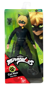 Miraculous Cat Noir Action Doll, 11 inches , Black