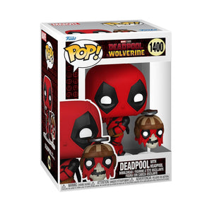 Funko POP! & Buddy: Deadpool & Wolverine - Deadpool with Headpool - Collectable Vinyl Figure - Gift Idea - Official Merchandise - for Kids & Adults - Movies Fans - Model Figure for Collectors