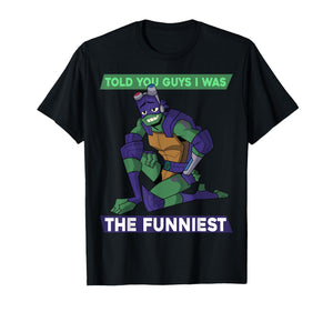 Mademark x Teenage Mutant Ninja Turtles - Donatello I was The Funniest Turtle T-Shirt