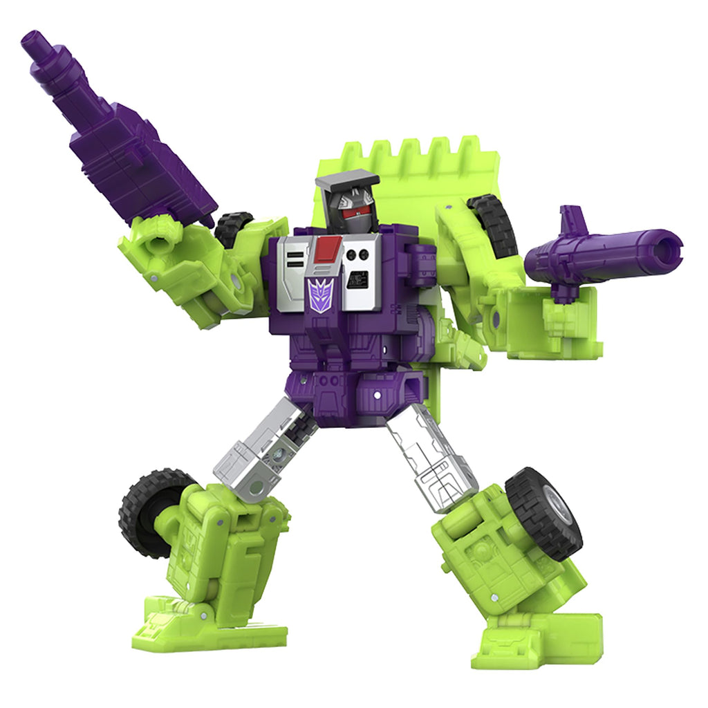 Transformers Toys Studio Series Voyager Class The Movie Constructicon Scrapper, 6.5-inch Converting Action Figure, Robot Toys, 8+