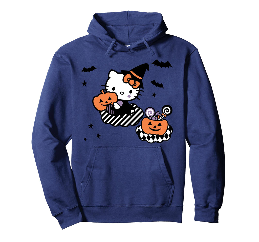 Hello Kitty Trick or Treat Halloween Hoodie Pullover Hoodie