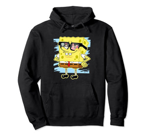Mademark x SpongeBob SquarePants - SpongeBob - Reflection in Sunglasses Pullover Hoodie
