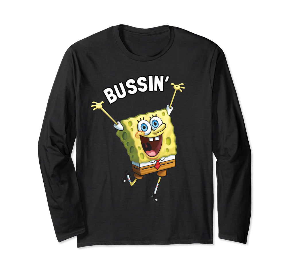 Mademark x SpongeBob SquarePants - SpongeBob SquarePants Bussin' Long Sleeve T-Shirt