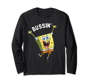 Mademark x SpongeBob SquarePants - SpongeBob SquarePants Bussin' Long Sleeve T-Shirt