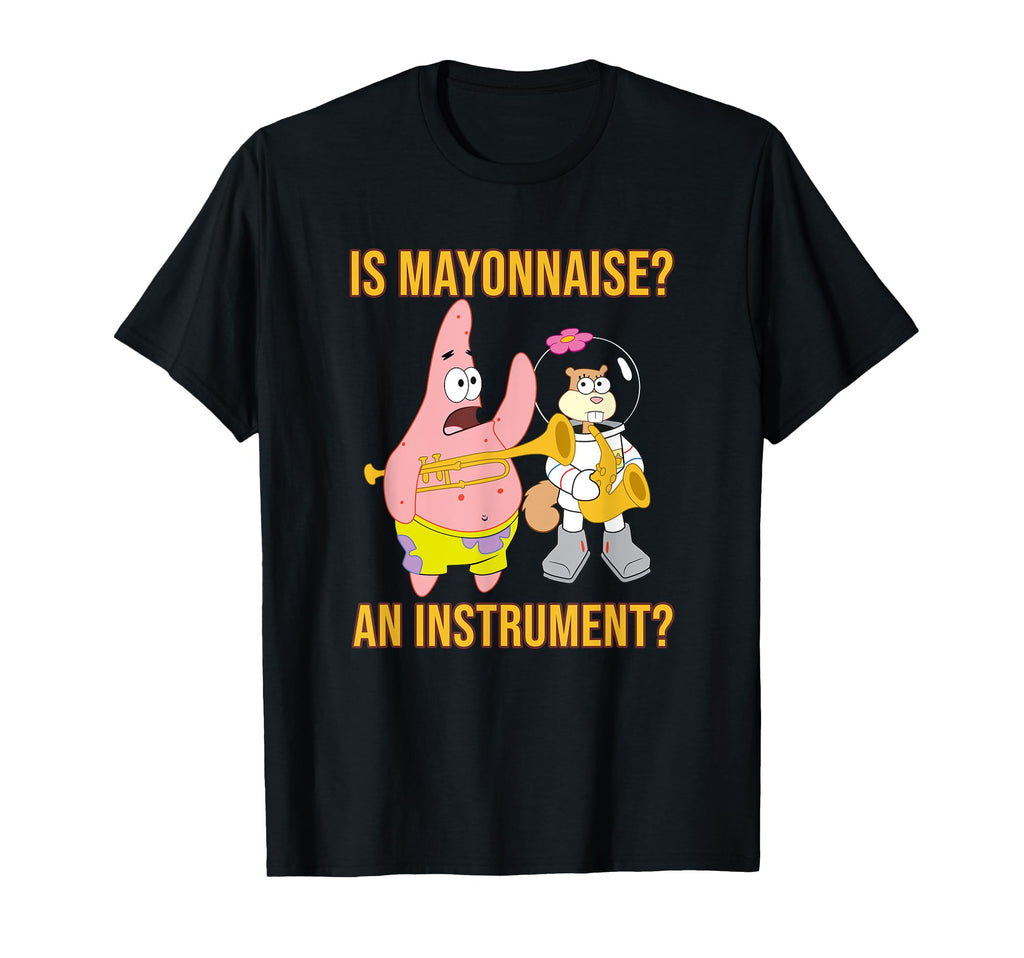 Mademark x SpongeBob SquarePants - Patrick & Sandy - Is Mayonnaise an Instrument? T-Shirt